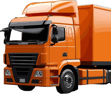 Fa Movers & Packers branded moving truck in Dubai